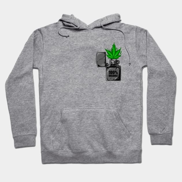 weed torch Hoodie by spoilerinc